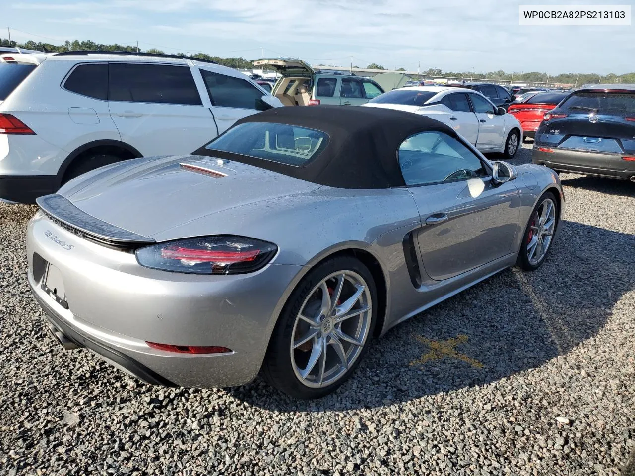 2023 Porsche Boxster S VIN: WP0CB2A82PS213103 Lot: 73786644