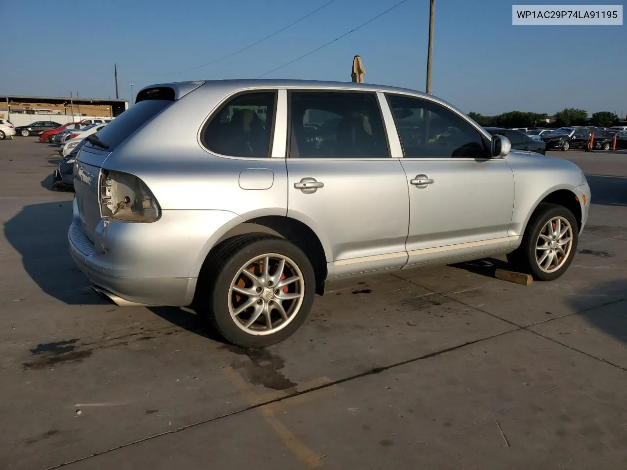 2004 Porsche Cayenne Turbo VIN: WP1AC29P74LA91195 Lot: 66501644