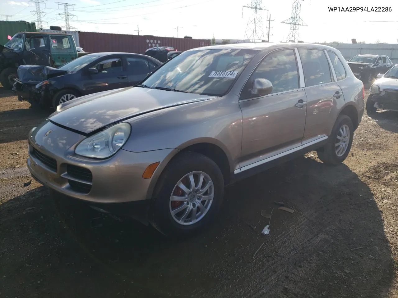 2004 Porsche Cayenne VIN: WP1AA29P94LA22286 Lot: 72525174