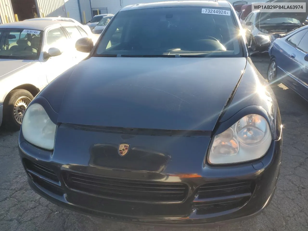 2004 Porsche Cayenne S VIN: WP1AB29P84LA63974 Lot: 73244924