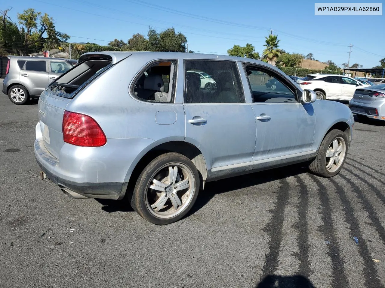 2004 Porsche Cayenne S VIN: WP1AB29PX4LA62860 Lot: 73408054