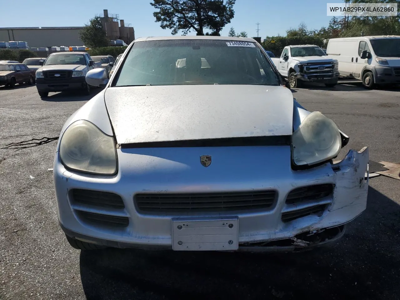 2004 Porsche Cayenne S VIN: WP1AB29PX4LA62860 Lot: 73408054