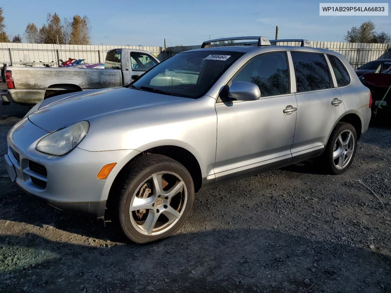 2004 Porsche Cayenne S VIN: WP1AB29P54LA66833 Lot: 75906464