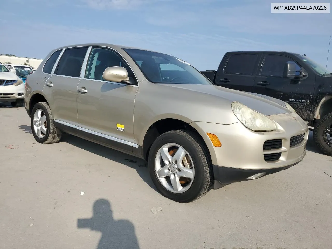 2004 Porsche Cayenne S VIN: WP1AB29P44LA70226 Lot: 76054634