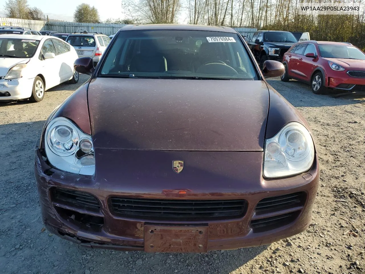 2005 Porsche Cayenne VIN: WP1AA29P05LA23943 Lot: 70976984