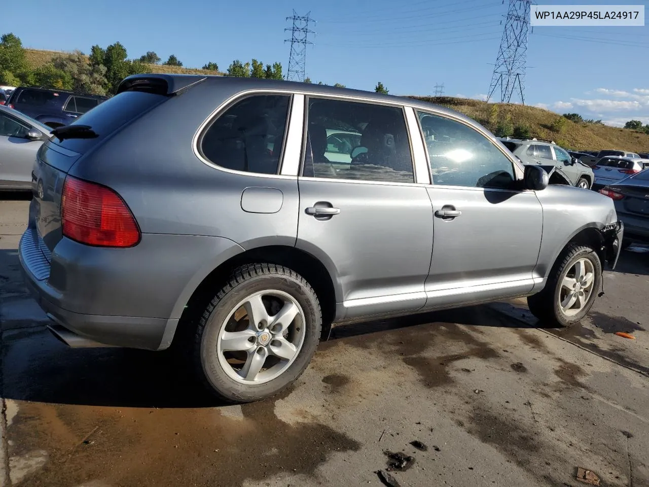 2005 Porsche Cayenne VIN: WP1AA29P45LA24917 Lot: 72141784