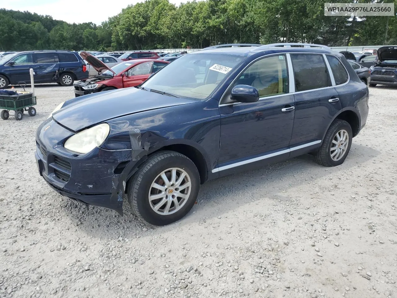 2006 Porsche Cayenne VIN: WP1AA29P76LA25660 Lot: 62266714