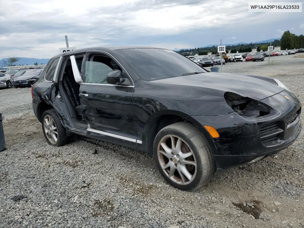 2006 Porsche Cayenne VIN: WP1AA29P16LA23533 Lot: 68053214