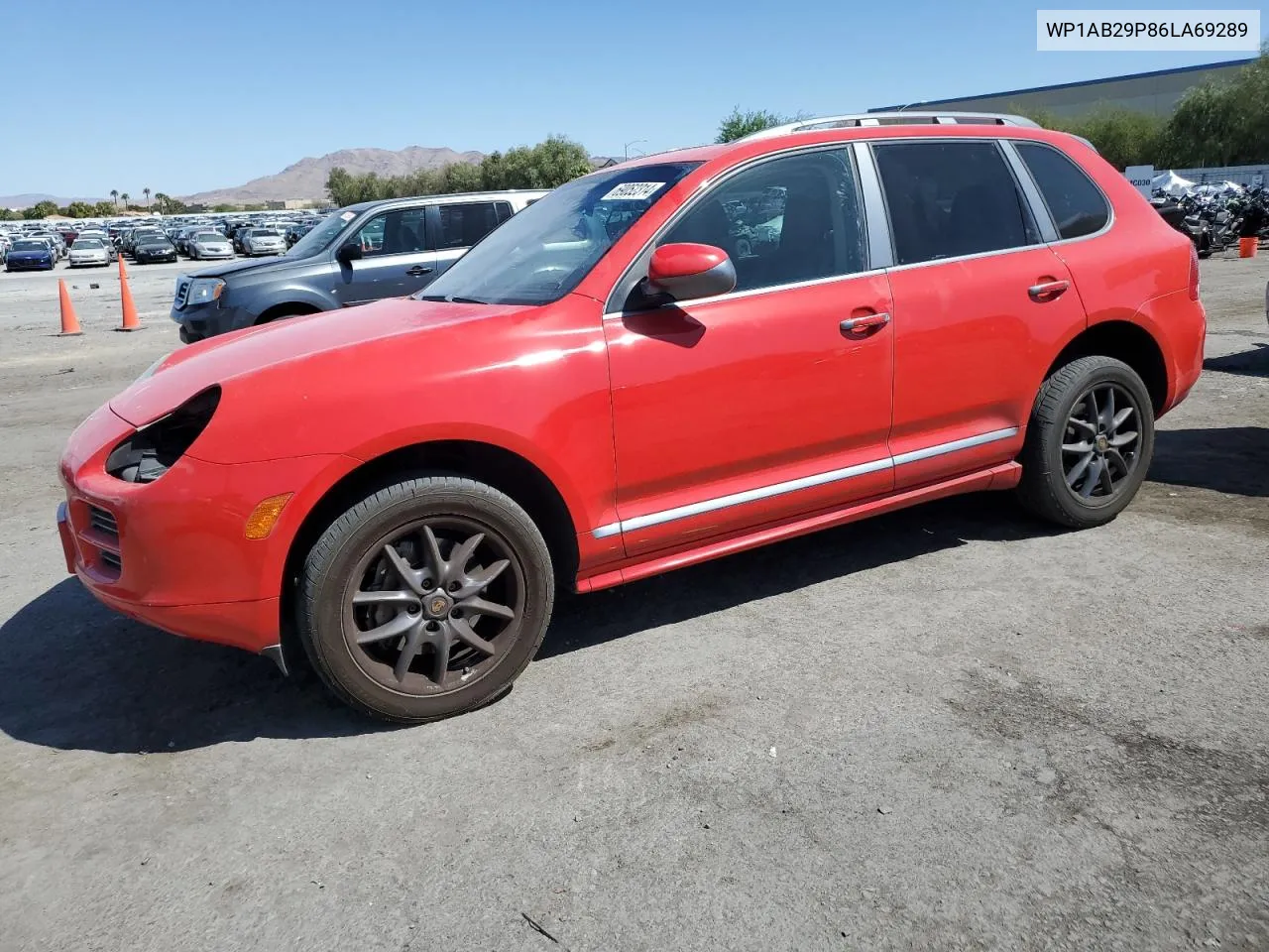 2006 Porsche Cayenne S VIN: WP1AB29P86LA69289 Lot: 69052314