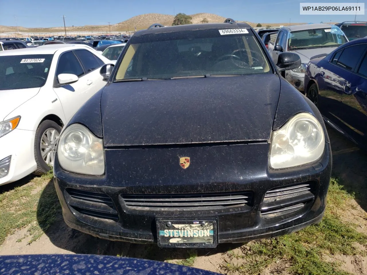 2006 Porsche Cayenne S VIN: WP1AB29P06LA69111 Lot: 69663334