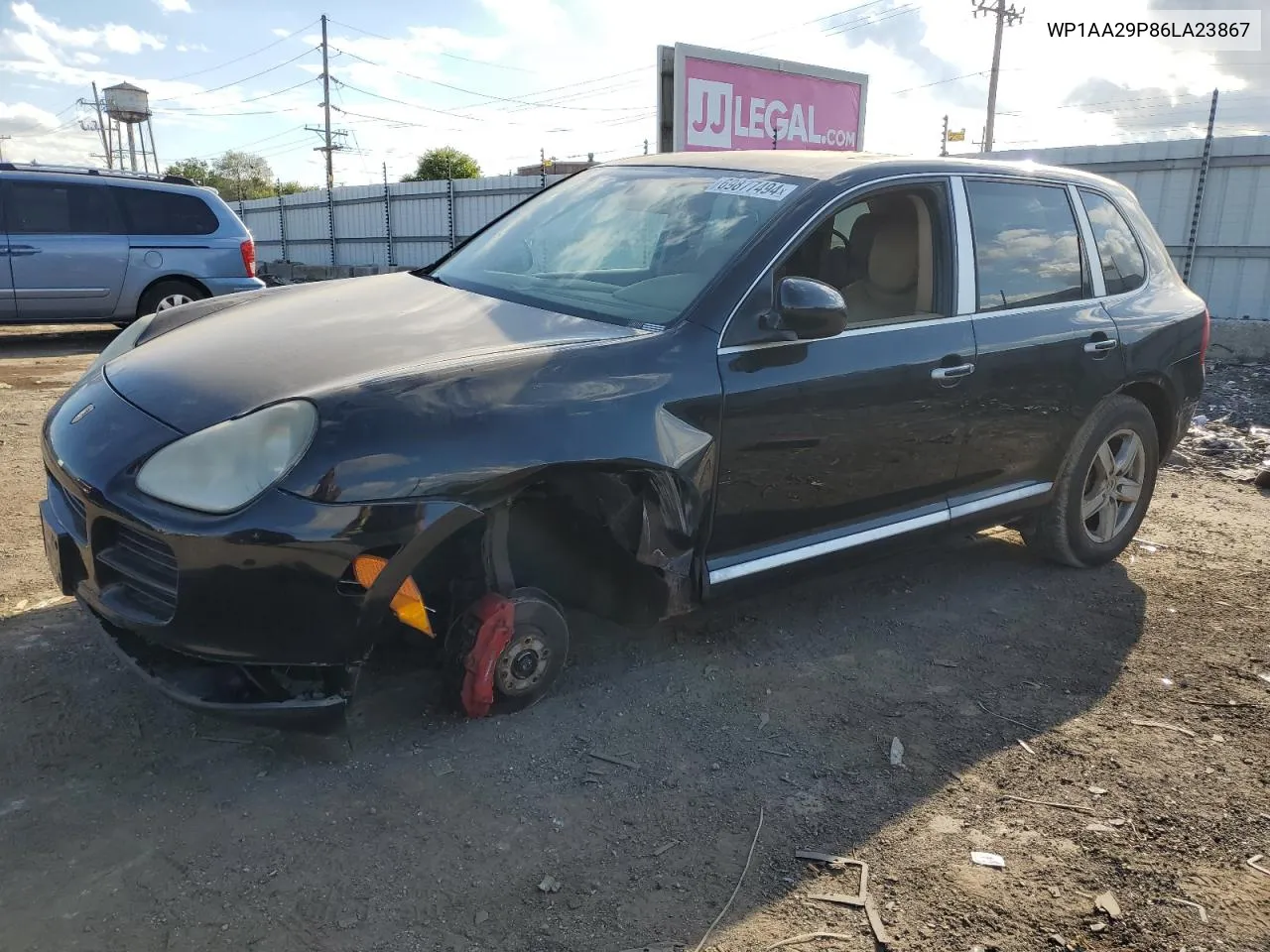 2006 Porsche Cayenne VIN: WP1AA29P86LA23867 Lot: 69877494