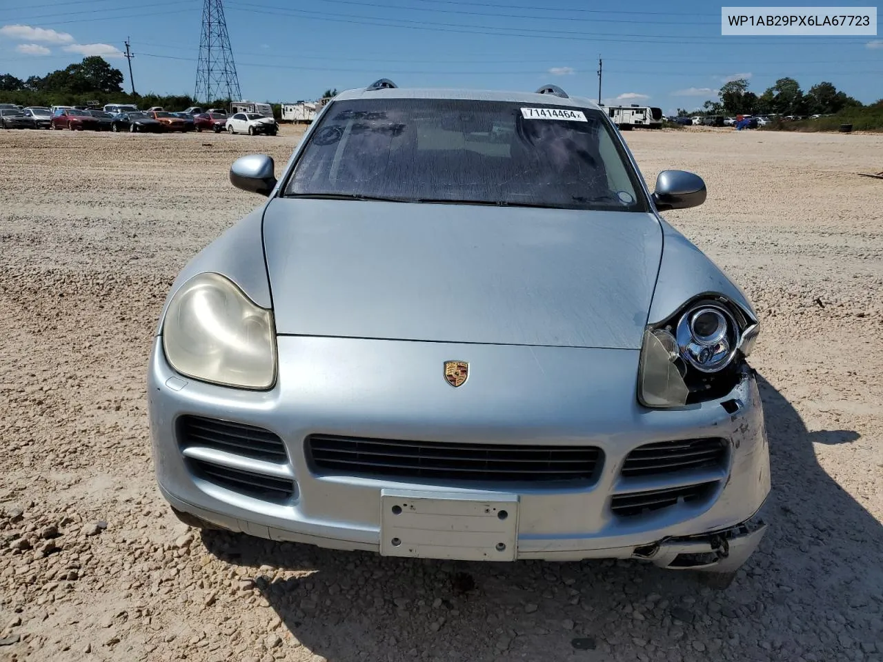 2006 Porsche Cayenne S VIN: WP1AB29PX6LA67723 Lot: 71414464