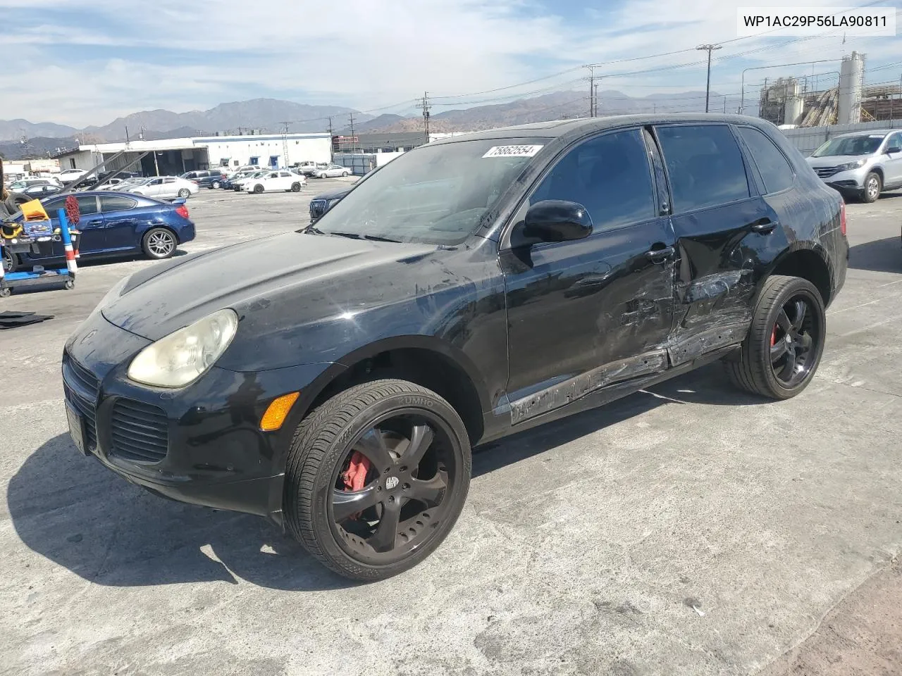 2006 Porsche Cayenne Turbo VIN: WP1AC29P56LA90811 Lot: 75862554