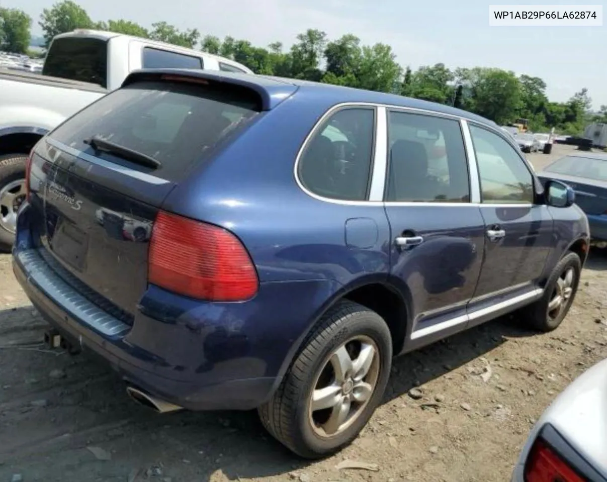 2006 Porsche Cayenne S VIN: WP1AB29P66LA62874 Lot: 76736064