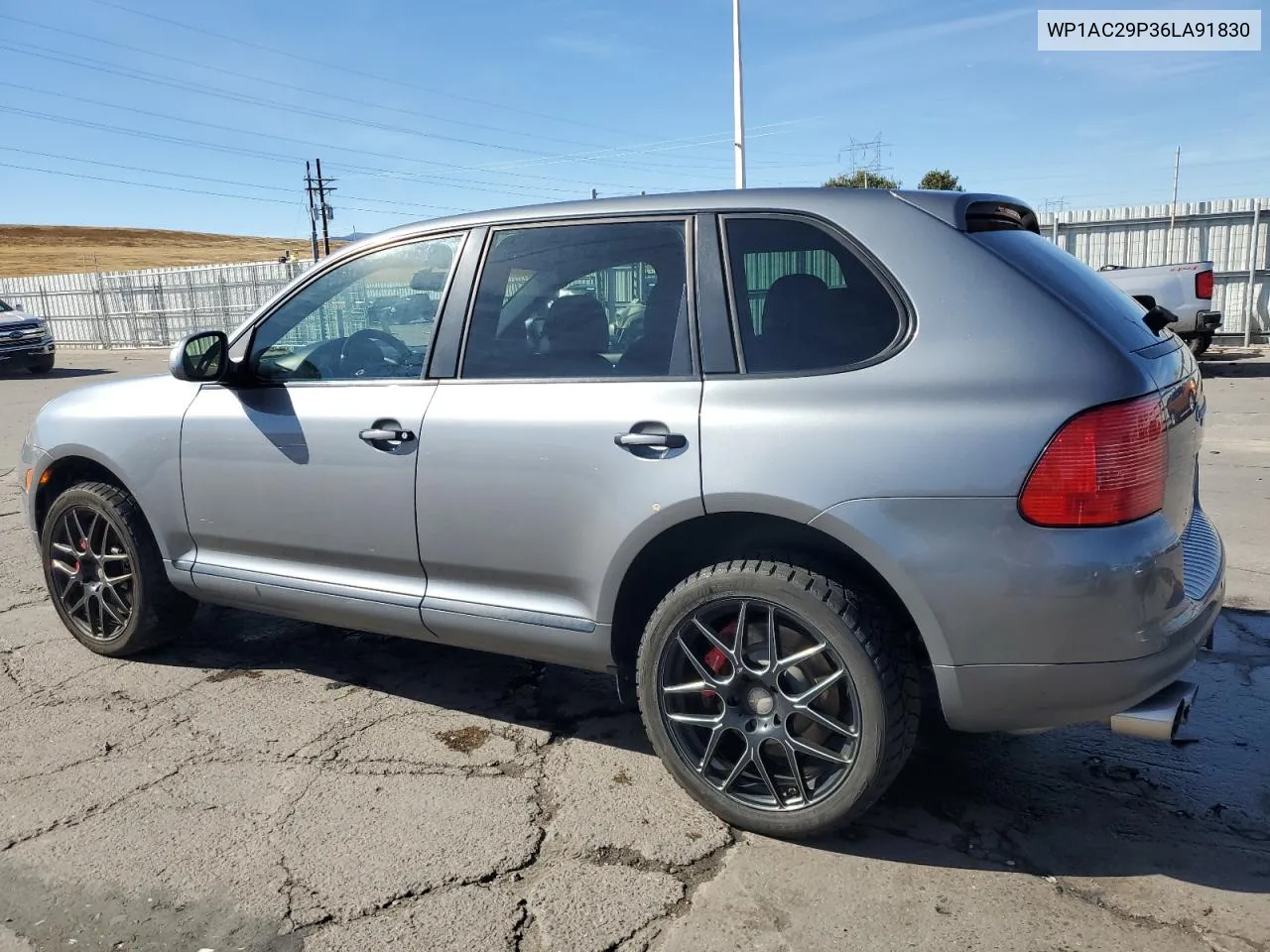 2006 Porsche Cayenne Turbo VIN: WP1AC29P36LA91830 Lot: 77009944