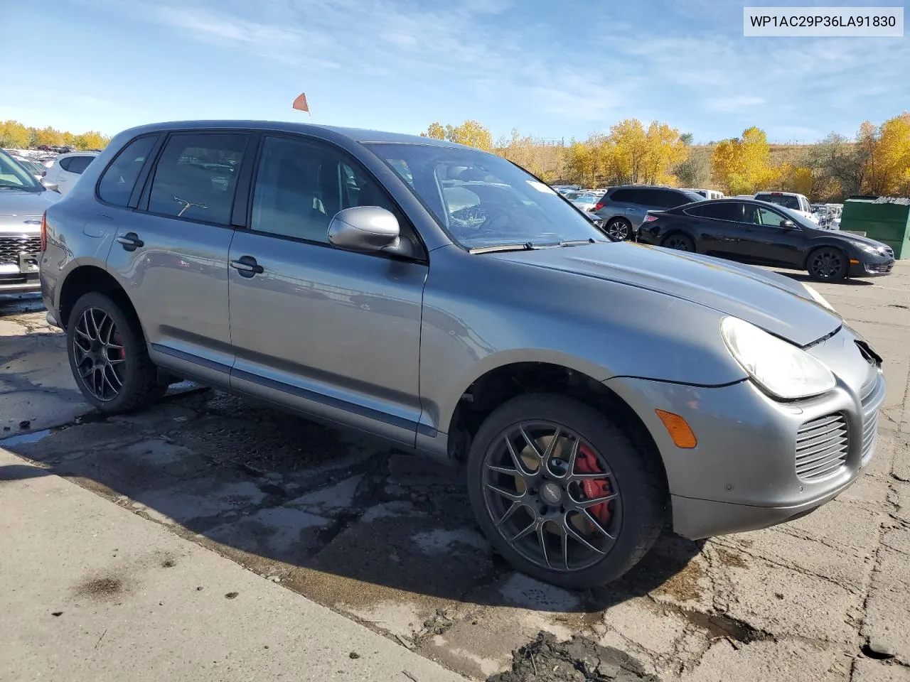 2006 Porsche Cayenne Turbo VIN: WP1AC29P36LA91830 Lot: 77009944