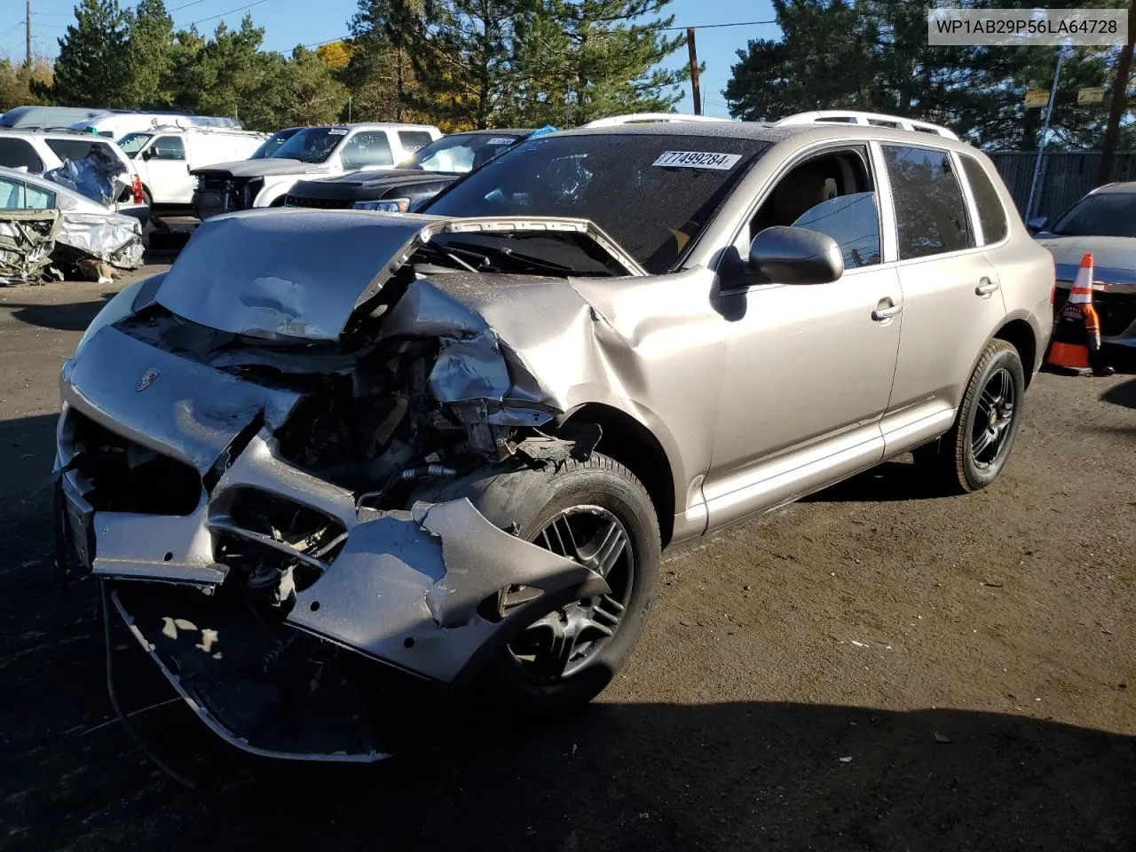 2006 Porsche Cayenne S VIN: WP1AB29P56LA64728 Lot: 77499284