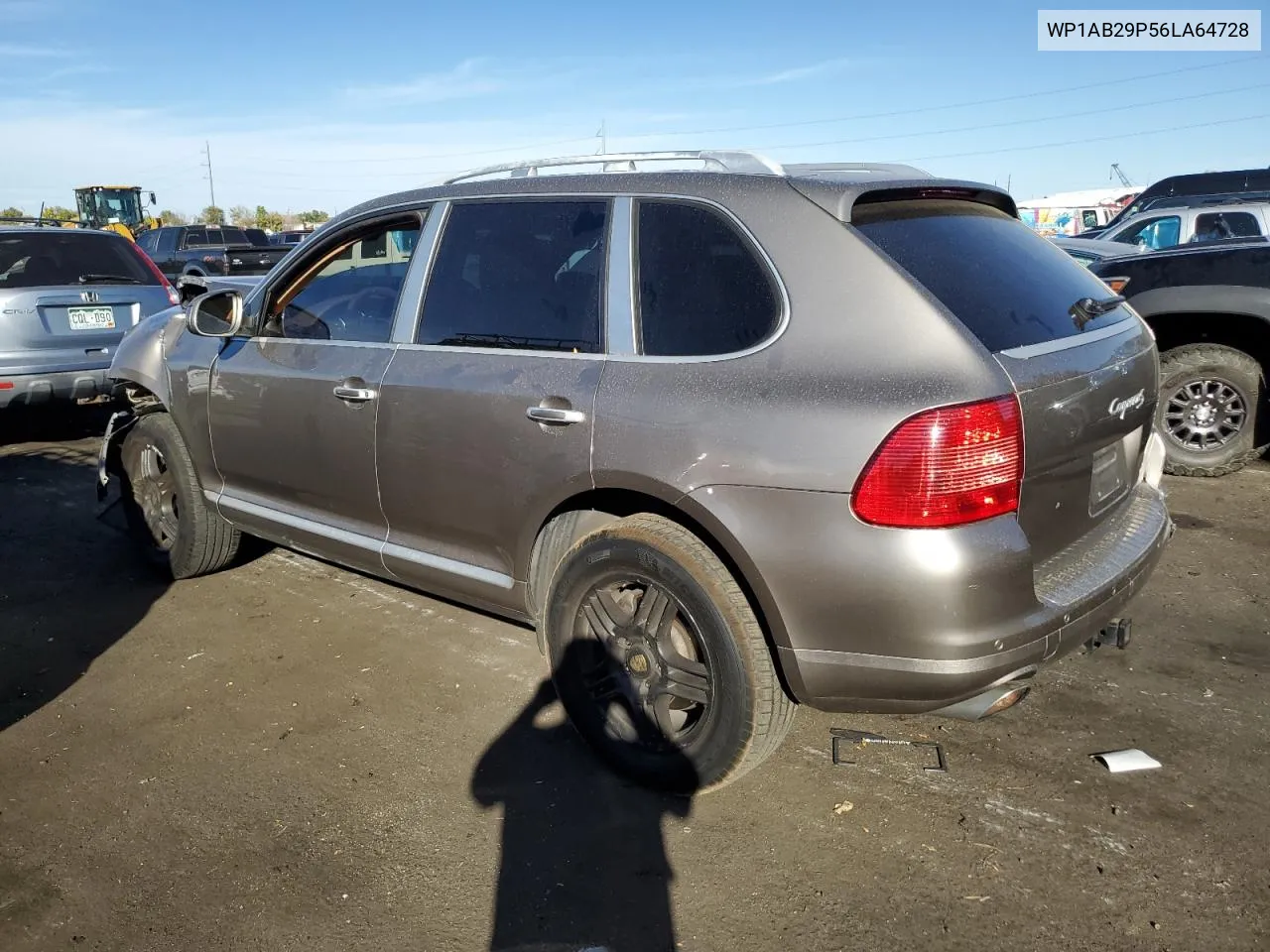 2006 Porsche Cayenne S VIN: WP1AB29P56LA64728 Lot: 77499284