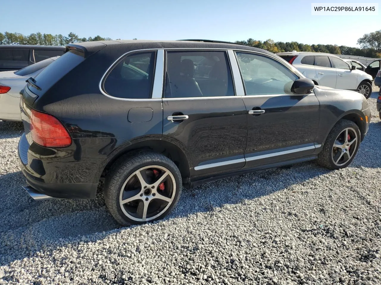 2006 Porsche Cayenne Turbo VIN: WP1AC29P86LA91645 Lot: 77609834