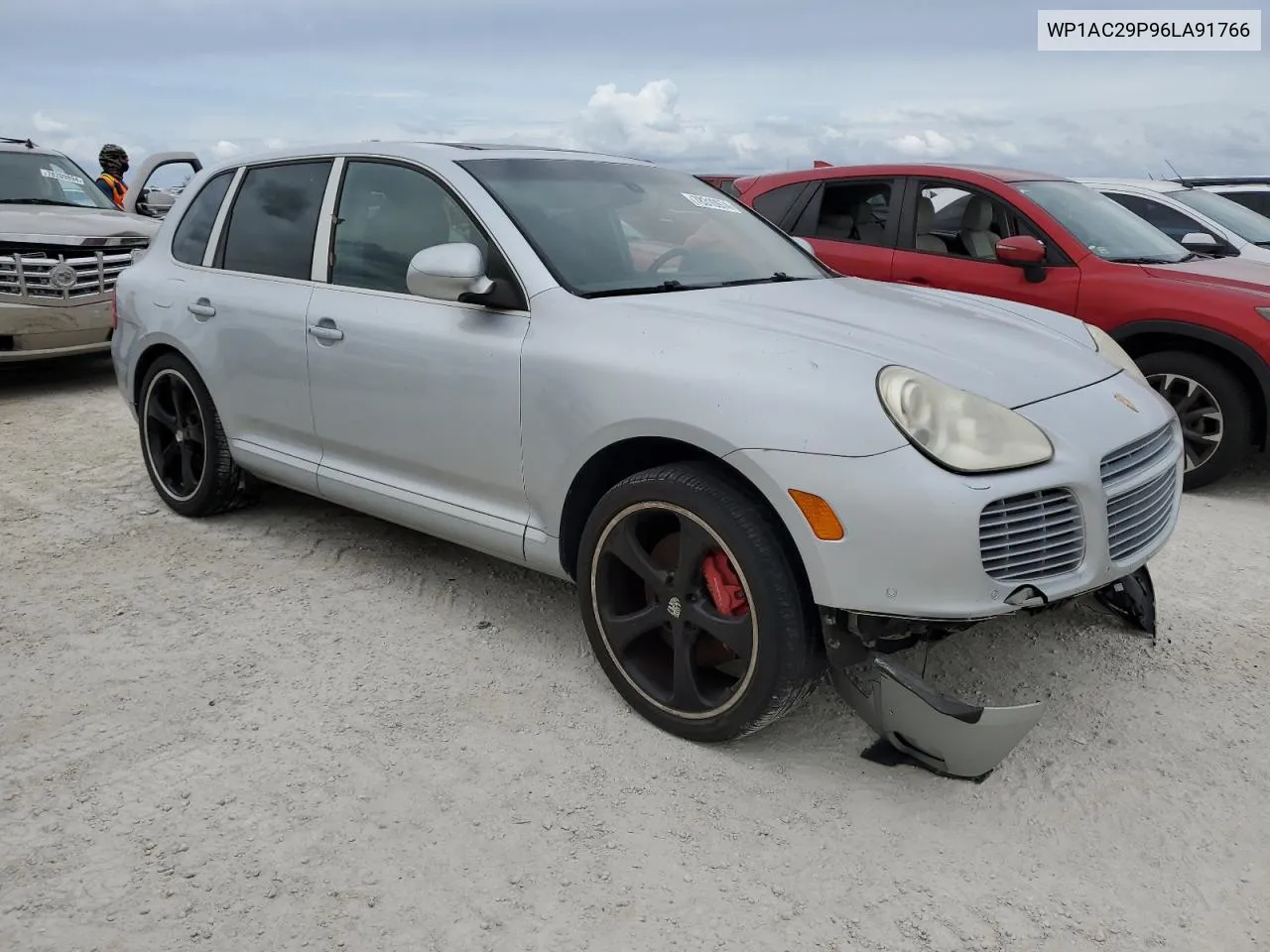 2006 Porsche Cayenne Turbo VIN: WP1AC29P96LA91766 Lot: 78310974