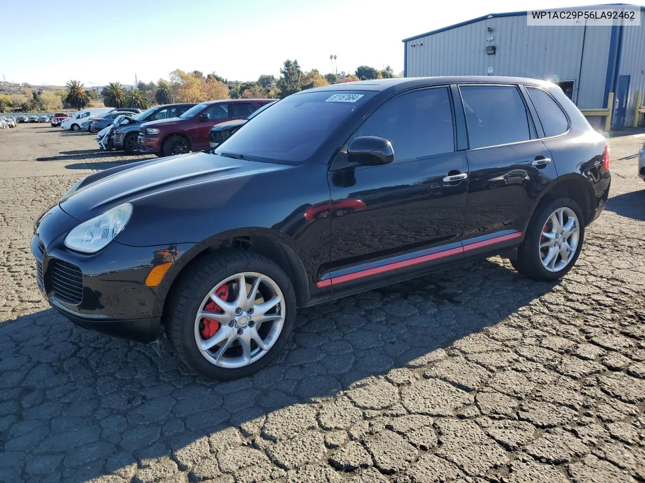 2006 Porsche Cayenne Turbo VIN: WP1AC29P56LA92462 Lot: 81167684