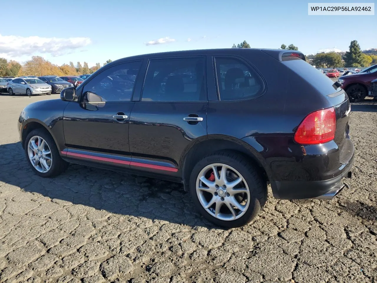 2006 Porsche Cayenne Turbo VIN: WP1AC29P56LA92462 Lot: 81167684