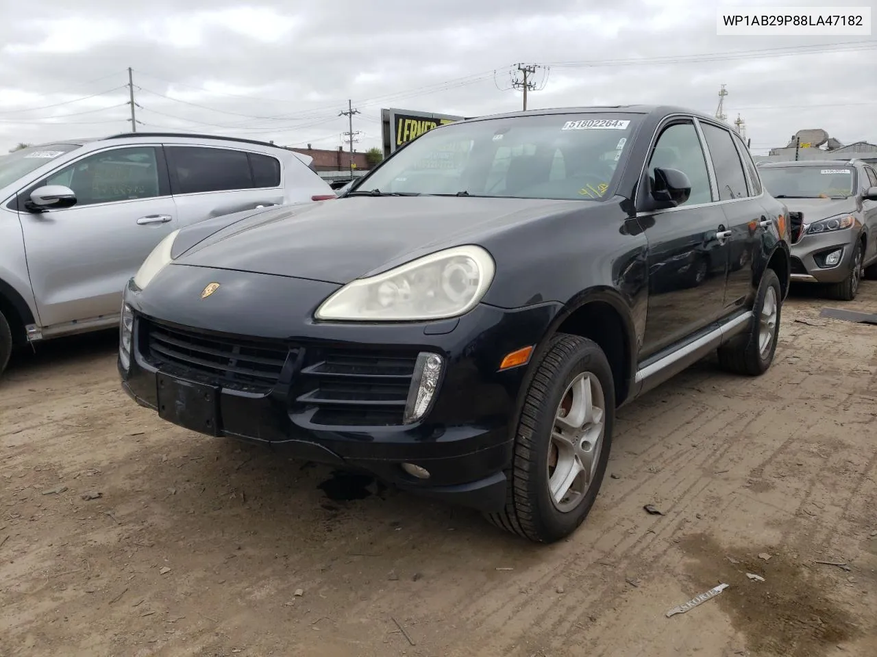 2008 Porsche Cayenne S VIN: WP1AB29P88LA47182 Lot: 51802264