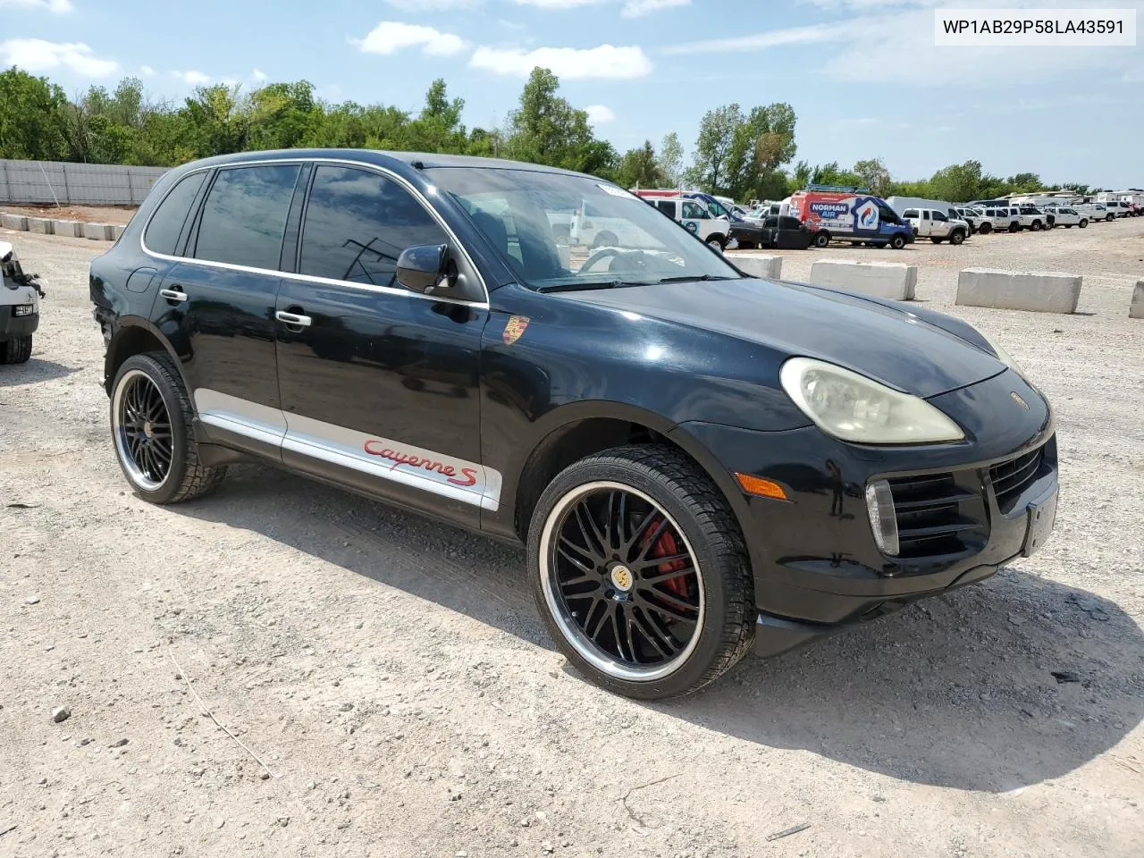 WP1AB29P58LA43591 2008 Porsche Cayenne S