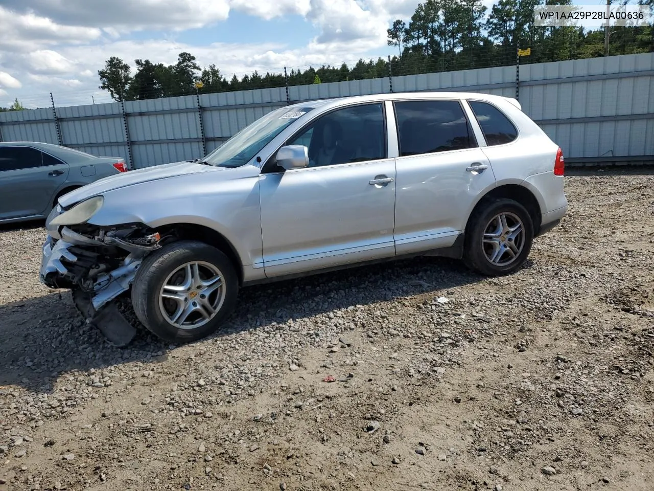 2008 Porsche Cayenne VIN: WP1AA29P28LA00636 Lot: 68382184