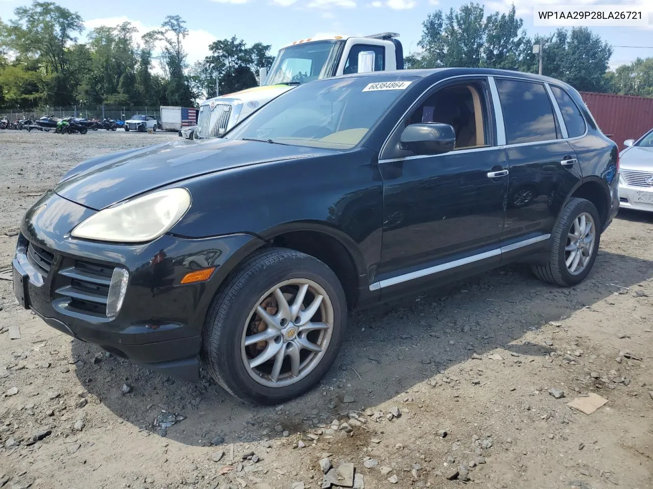 2008 Porsche Cayenne VIN: WP1AA29P28LA26721 Lot: 68384864