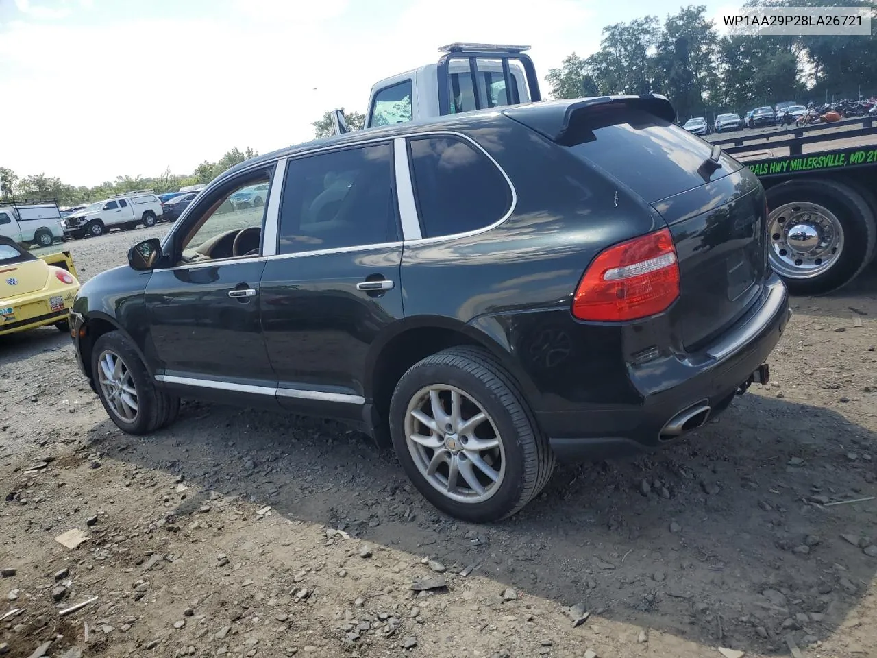 WP1AA29P28LA26721 2008 Porsche Cayenne