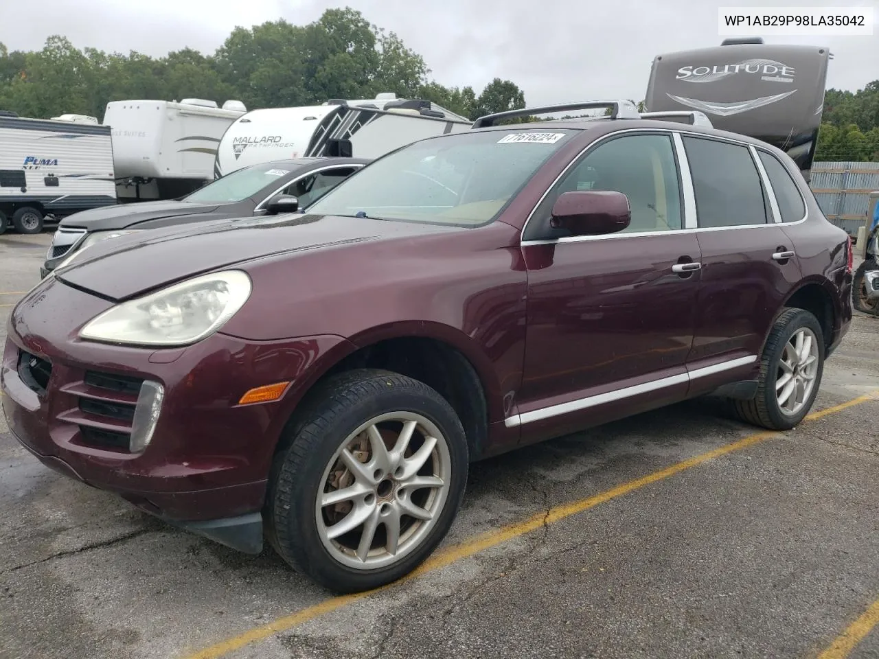 WP1AB29P98LA35042 2008 Porsche Cayenne S