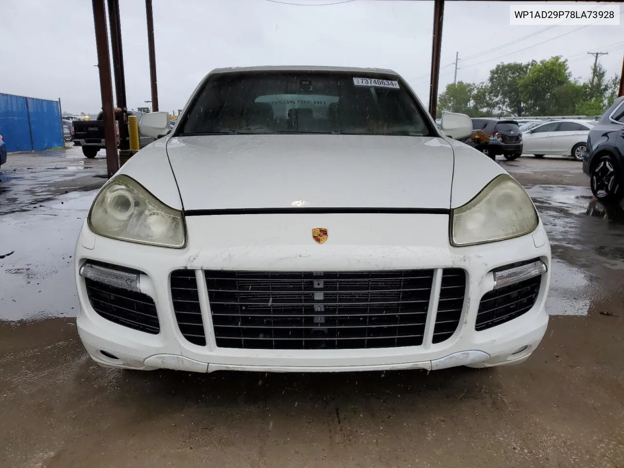 2008 Porsche Cayenne Gts VIN: WP1AD29P78LA73928 Lot: 73740634