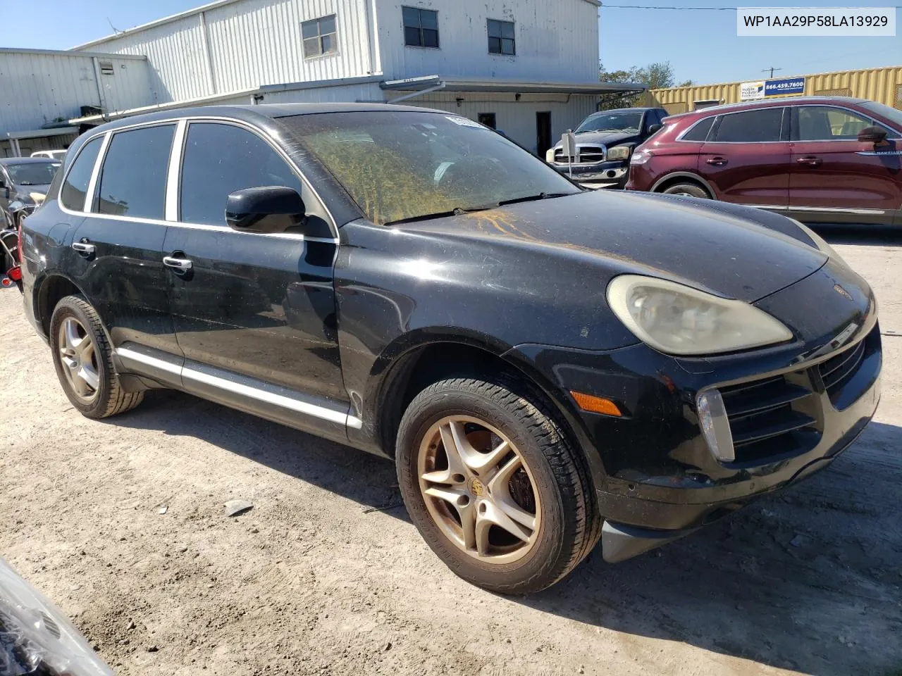 2008 Porsche Cayenne VIN: WP1AA29P58LA13929 Lot: 75109134