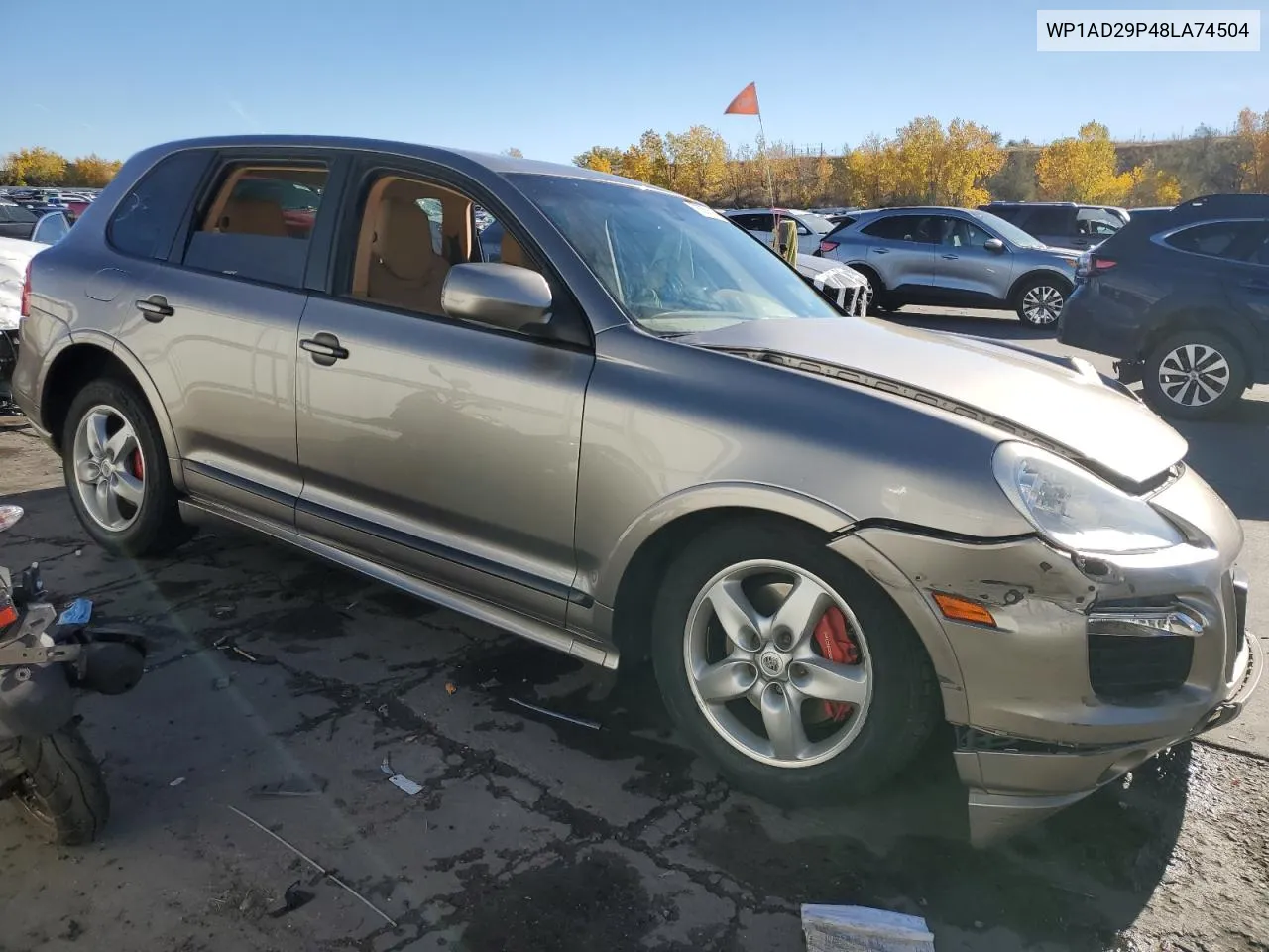 2008 Porsche Cayenne Gts VIN: WP1AD29P48LA74504 Lot: 76355594