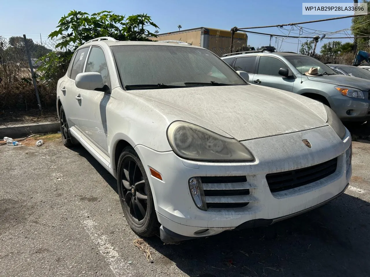 2008 Porsche Cayenne S VIN: WP1AB29P28LA33696 Lot: 76590134