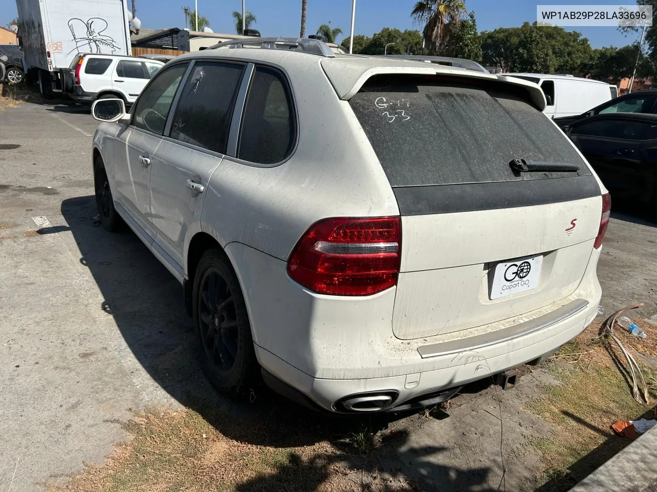 2008 Porsche Cayenne S VIN: WP1AB29P28LA33696 Lot: 76590134