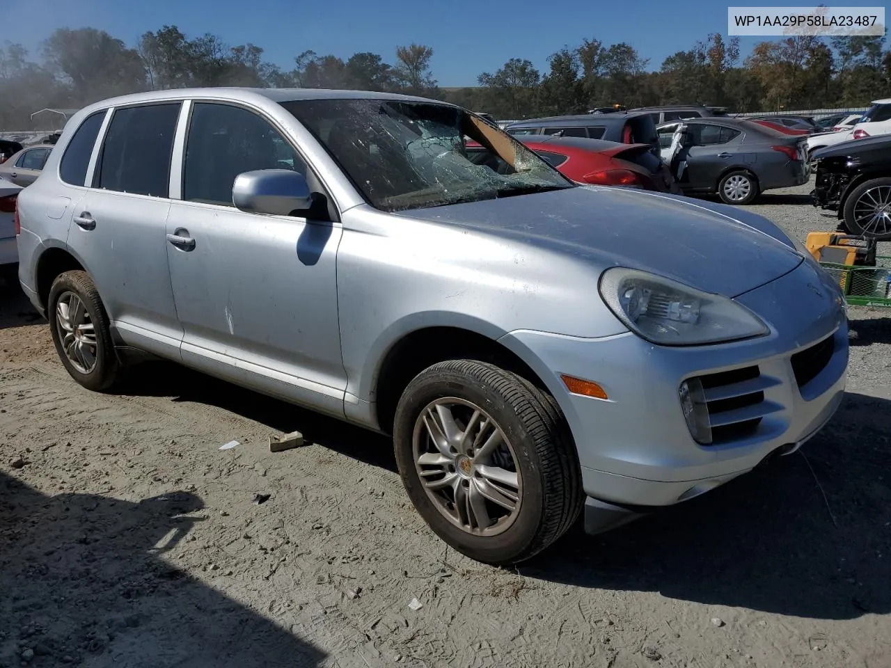 2008 Porsche Cayenne VIN: WP1AA29P58LA23487 Lot: 77242944