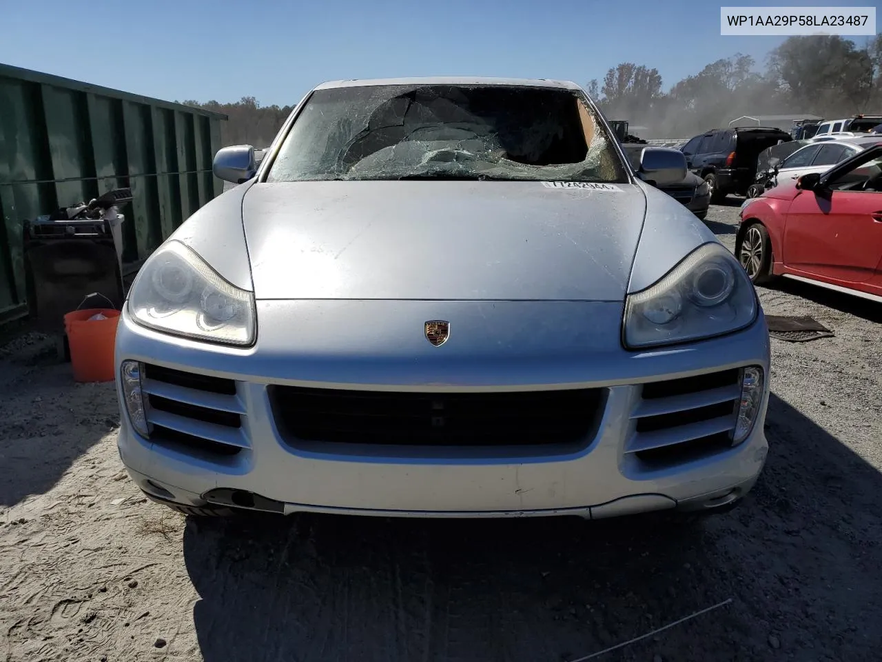 2008 Porsche Cayenne VIN: WP1AA29P58LA23487 Lot: 77242944