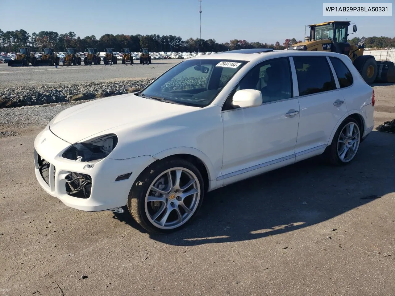 2008 Porsche Cayenne S VIN: WP1AB29P38LA50331 Lot: 78447454