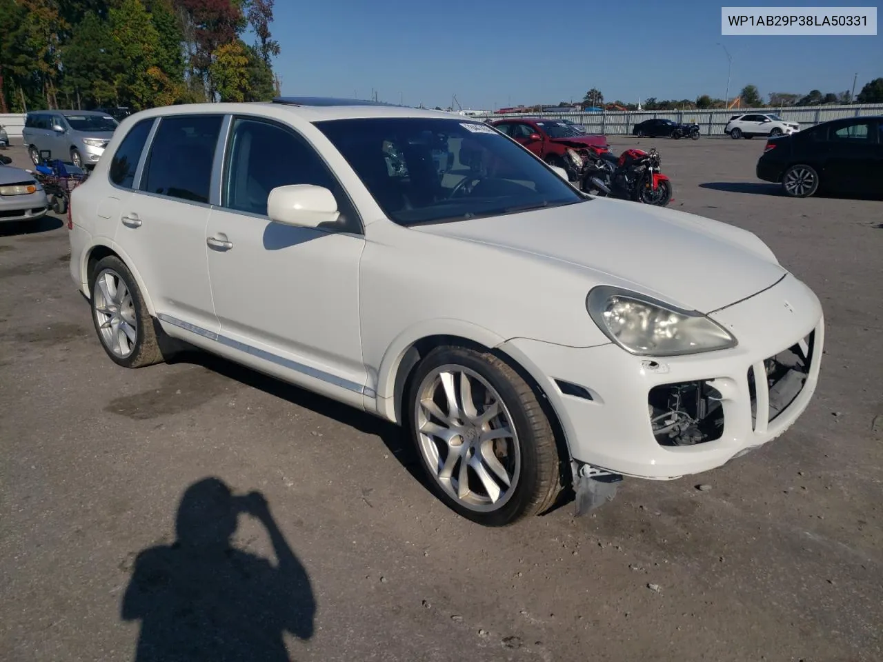 2008 Porsche Cayenne S VIN: WP1AB29P38LA50331 Lot: 78447454