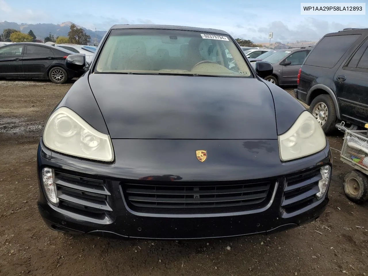 2008 Porsche Cayenne VIN: WP1AA29P58LA12893 Lot: 80379794