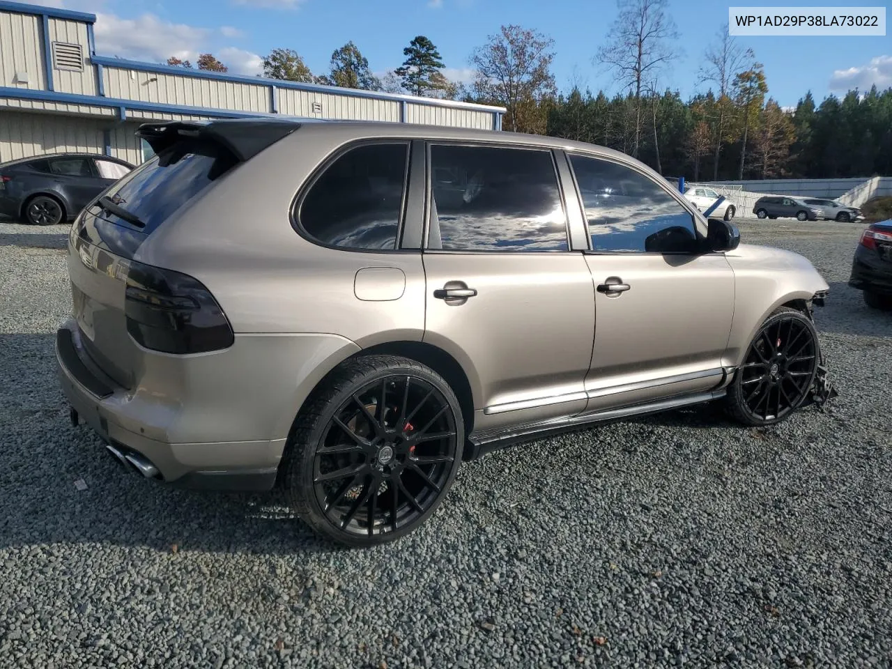 2008 Porsche Cayenne Gts VIN: WP1AD29P38LA73022 Lot: 80725274