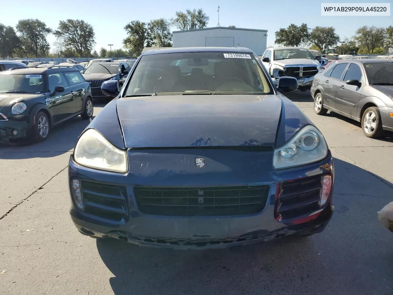 2009 Porsche Cayenne S VIN: WP1AB29P09LA45220 Lot: 73199074