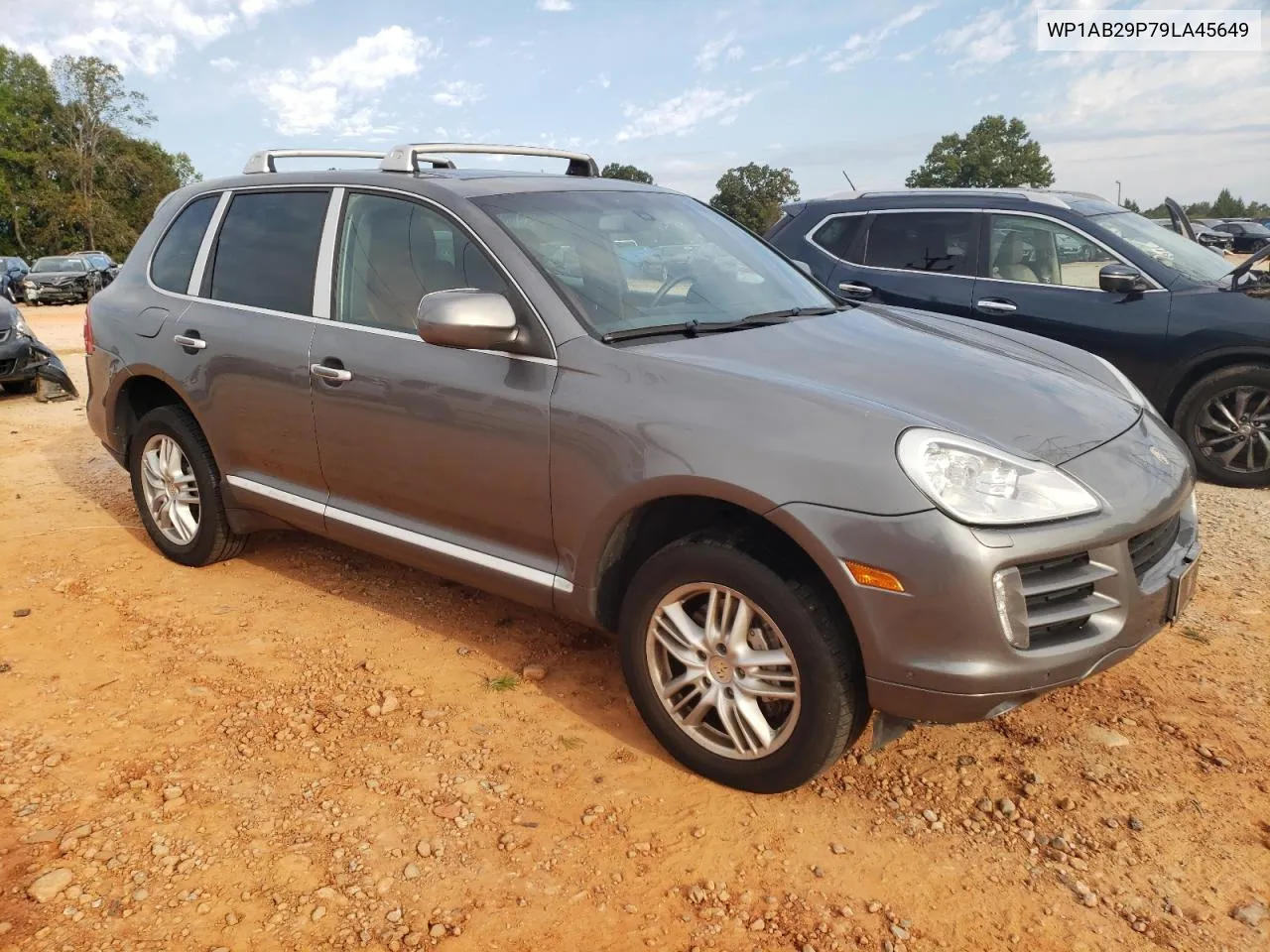 2009 Porsche Cayenne S VIN: WP1AB29P79LA45649 Lot: 74539364