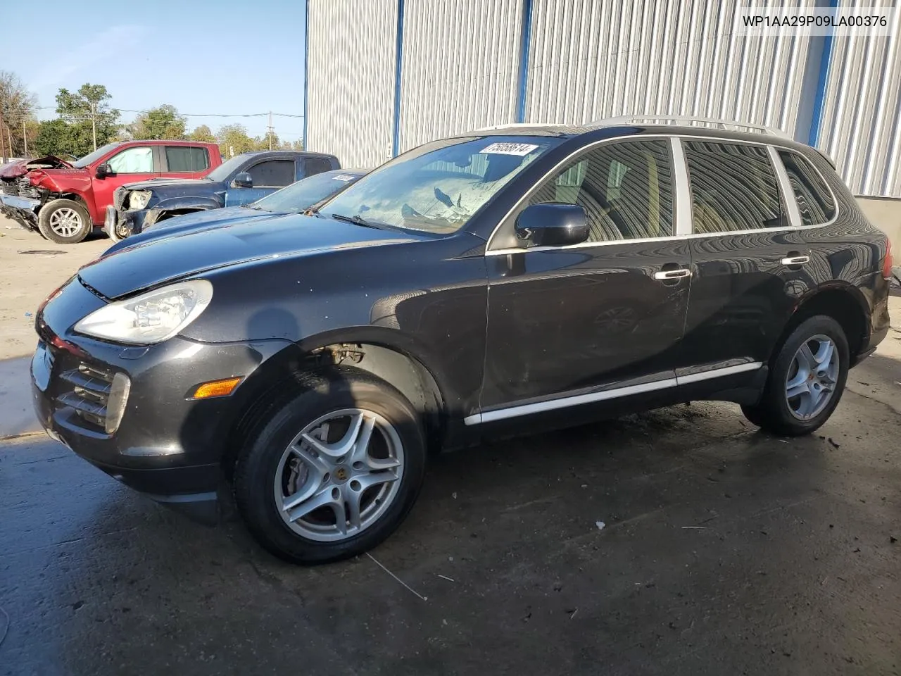 2009 Porsche Cayenne VIN: WP1AA29P09LA00376 Lot: 75058614