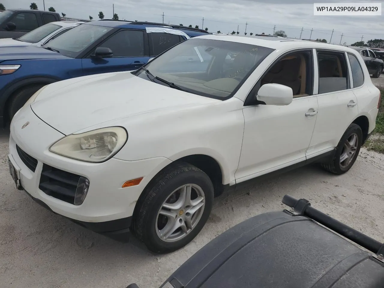 2009 Porsche Cayenne VIN: WP1AA29P09LA04329 Lot: 76370844