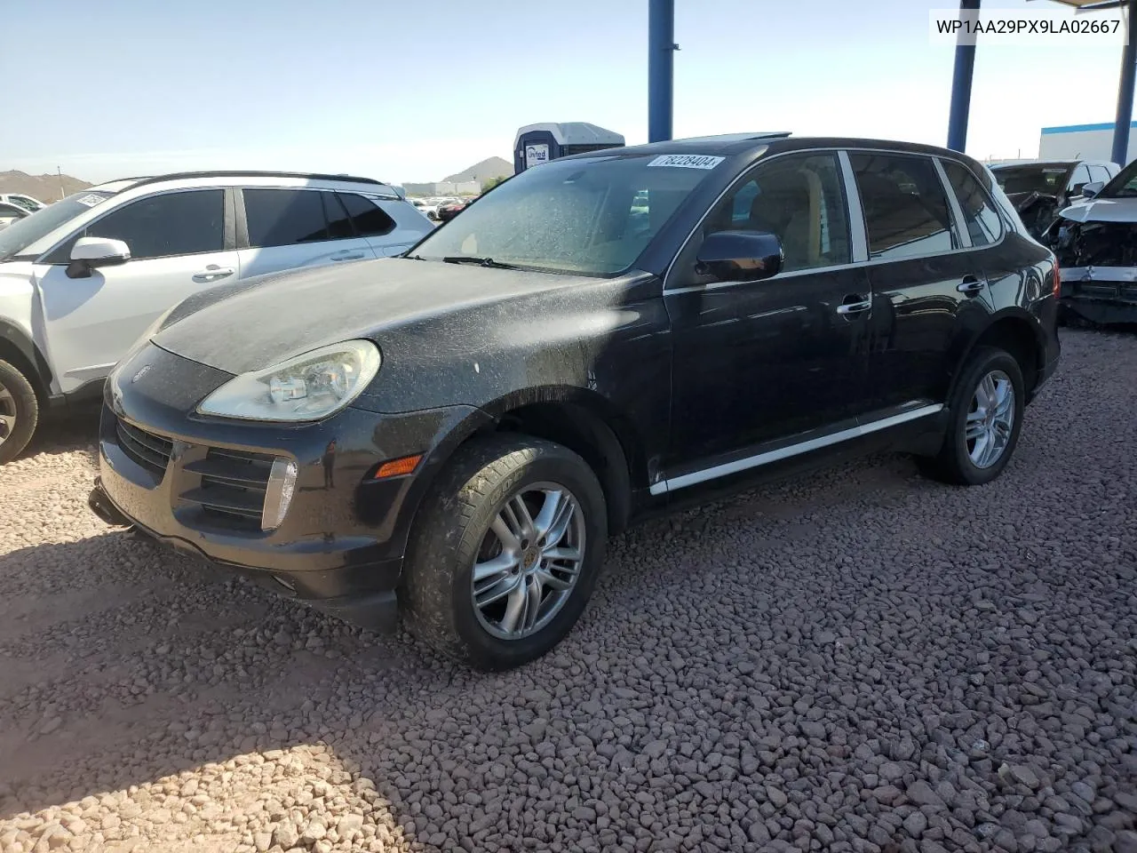 2009 Porsche Cayenne VIN: WP1AA29PX9LA02667 Lot: 78228404