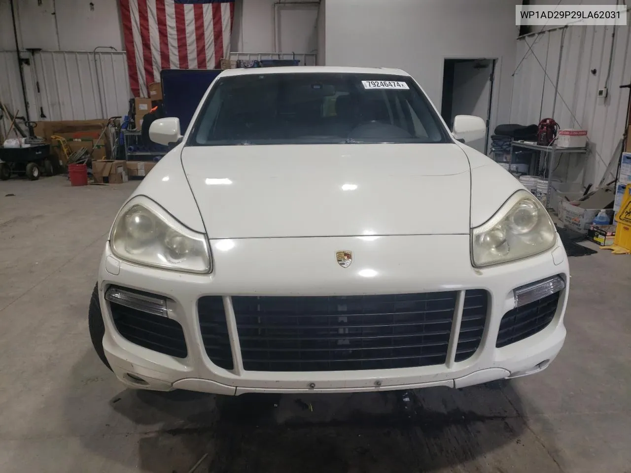 2009 Porsche Cayenne Gts VIN: WP1AD29P29LA62031 Lot: 79246474