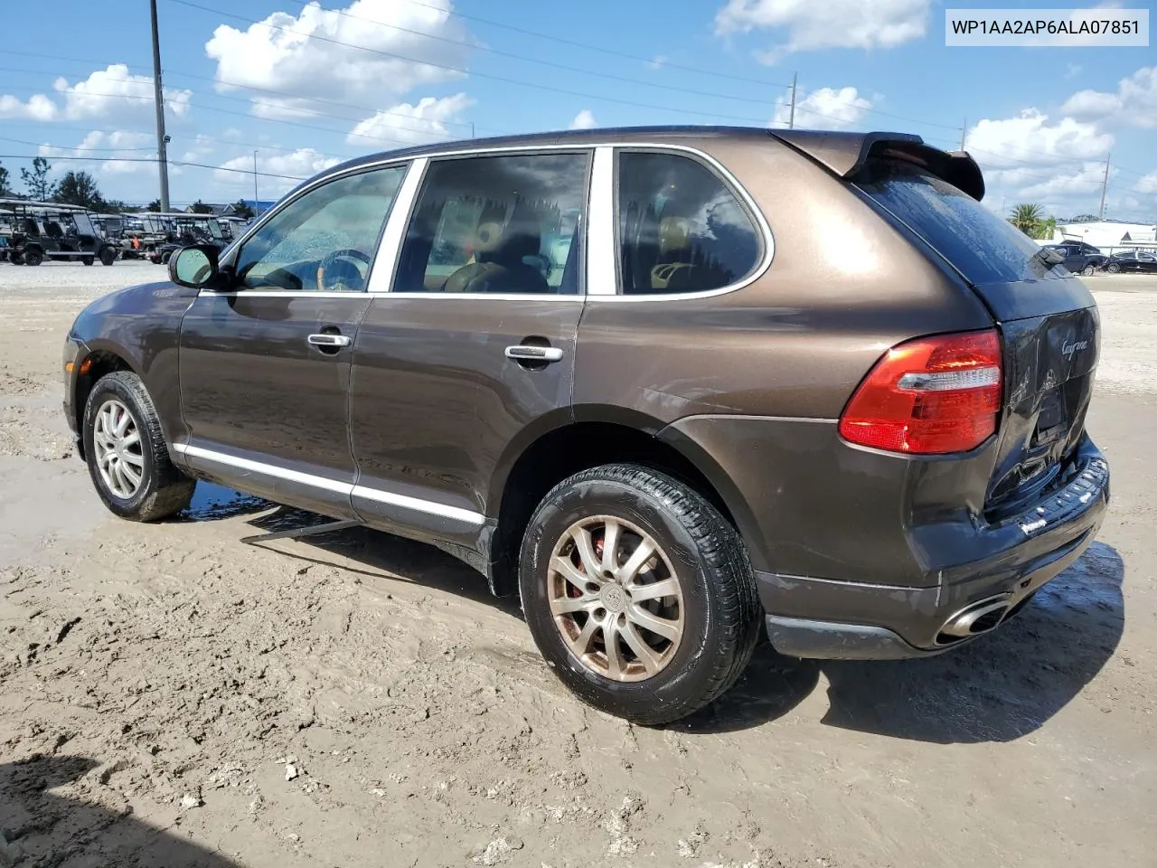 2010 Porsche Cayenne VIN: WP1AA2AP6ALA07851 Lot: 77847934